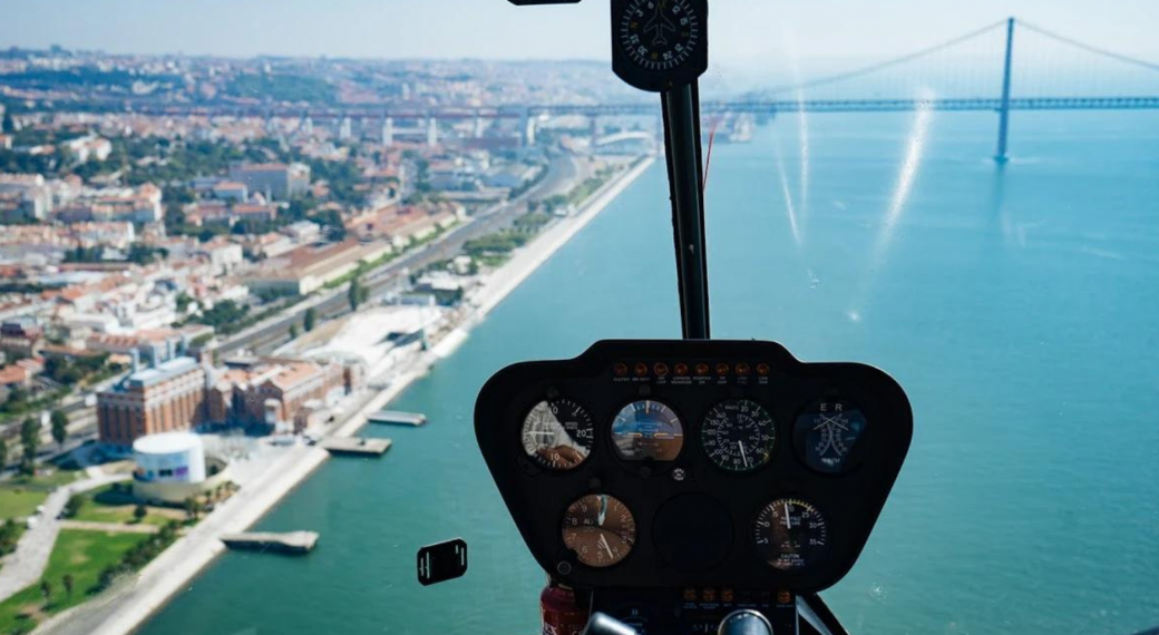 Lisbon helicopters, riding helicopter in lisbon, lisbon