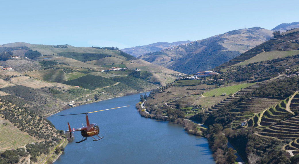 douro valley, douro helicopters, helicopter douro 