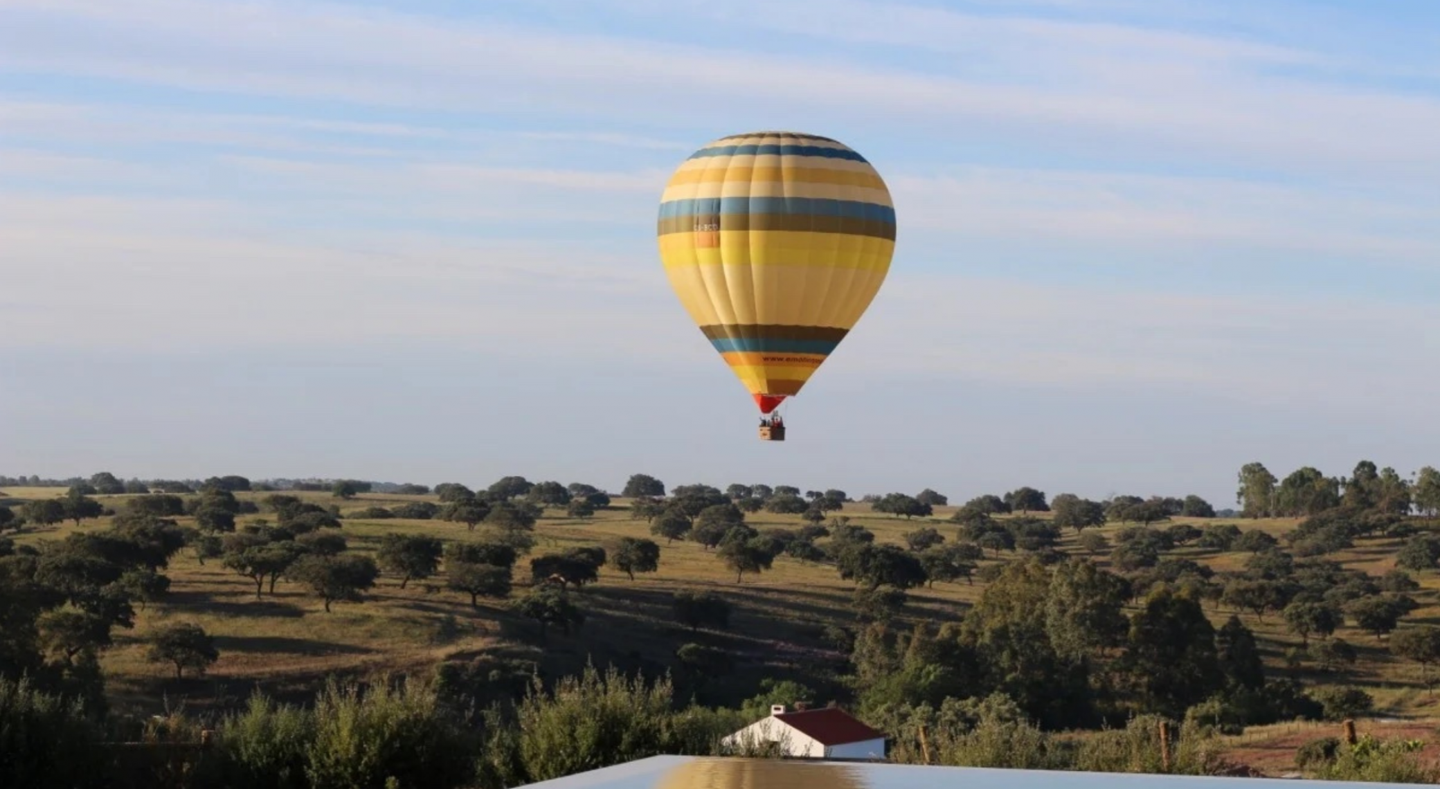 Hot Air Ballon Over Alentejo